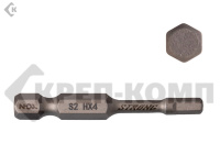 Бита E 6,3 hex-4-50, torsion "NOX STRONG" бокс (10шт)