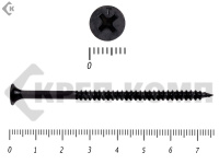 Саморез черный универсал усиленный 4,2х76 (10кг)
