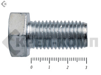 Болт полная резьба, цинк DIN933 16х 30 пр 8,8 (25кг/331)