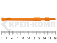 Дюбель рамный без шурупа 10х 200 ПОТАЙ полипропилен под м6 (50 шт) 