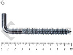 Шуруп с костылём L-образный 10х100 (520шт) – фото