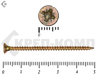 Саморез желтый цинк POZY  3х50 Фасовка (500шт)